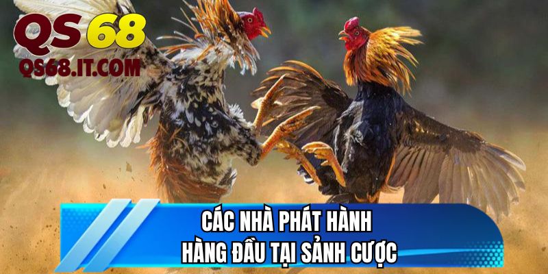 Các nhà phát hành hàng đầu tại sảnh cược 